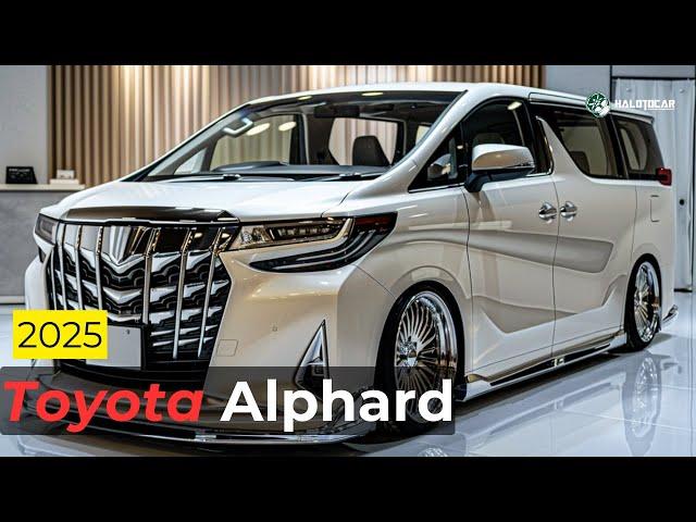 Finally! All New 2025 Toyota Alphard is Here - Amazing MPV Van!