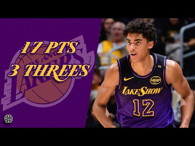 Max Christie 17 pts 3 threes vs Pistons 24/25 season