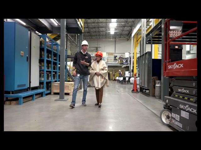 Grandma gets a tour of TAE Technologies