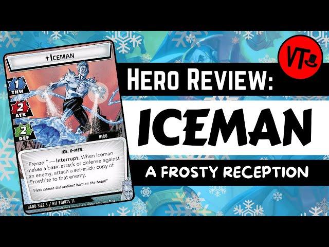 Marvel Champions Iceman Hero Review & Analysis