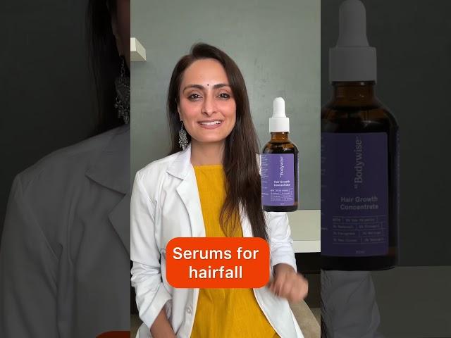 Hairfall control serums | dermatologist recommends #notsponsored