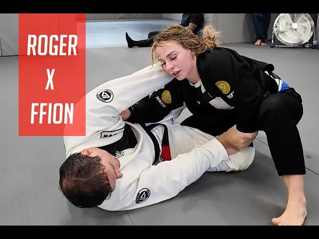 Roger Gracie Rolling with Ffion Davies