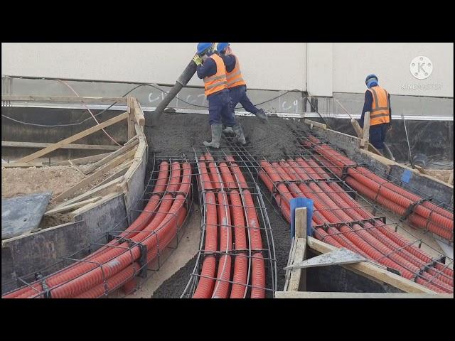 Construction work Duct Bank