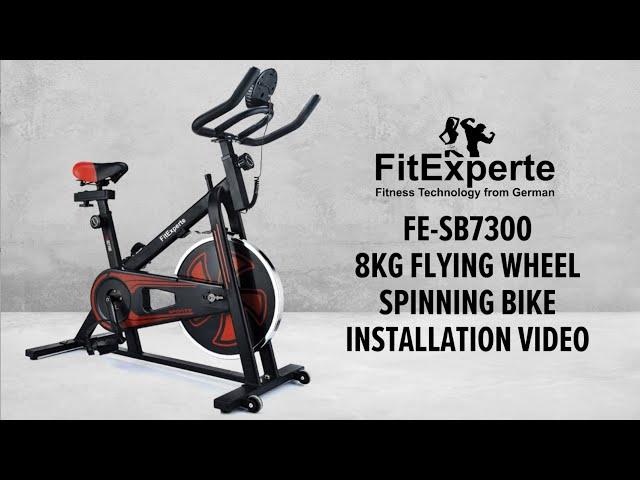 Sellincost FitExperte 8KG Flying Wheel Spinning Bike FE-SB7300 Installation Video