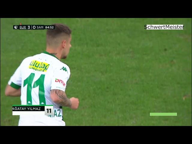 ÇAĞATAY YILMAZ  | 20/21 SEASON LEAGUE GOALS  | BURSASPOR