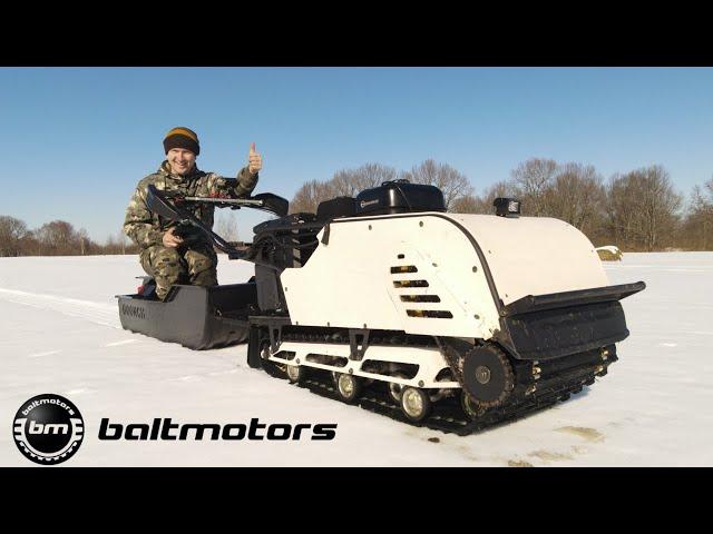 Самый идеальный мотобуксировщик в мире Snowdog sport Z460R и это не просто слова