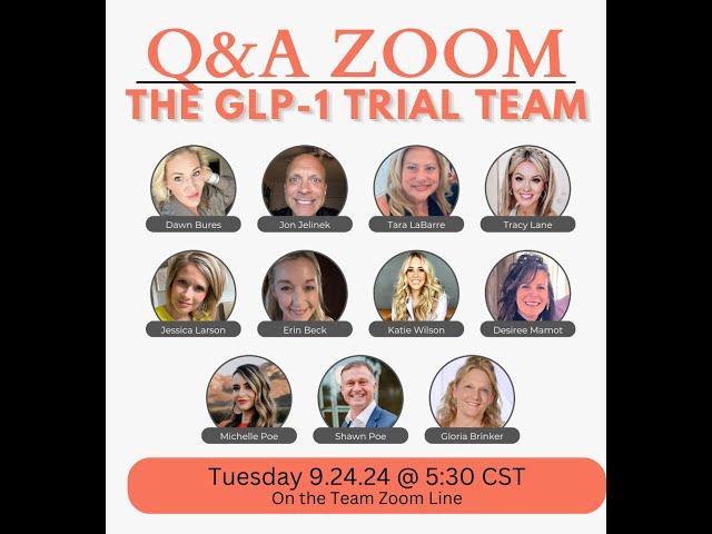 Q&A with the GLP-1 Trial Team 9.23.24