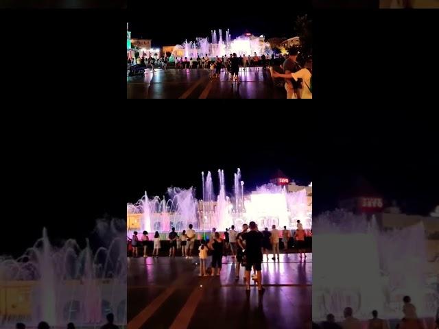 Dancing fountain in Marmaris