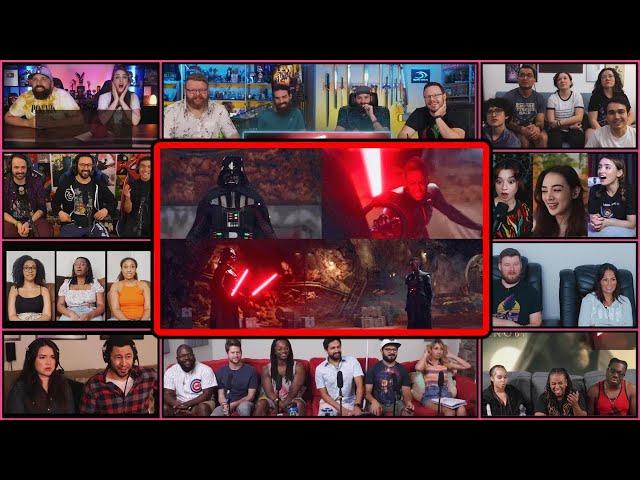 Star Wars Fans React To DARTH VADER DESTROY REVA | Obi Wan Kenobi Ep 5 Vader Vs Reva Reaction Mashup