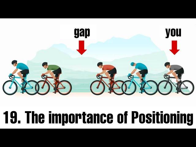 19. Pay attention to your location within the peloton | The 100 tactics of cycling