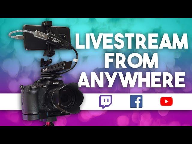 Ultimate Low Budget 5G Mobile DSLR Livestreaming Setup