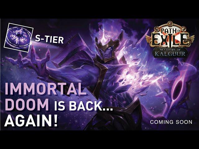 【Overlapping Darkness】Immortal DOOM is back to BLAST all content again! The Best Poison Build | 3.25