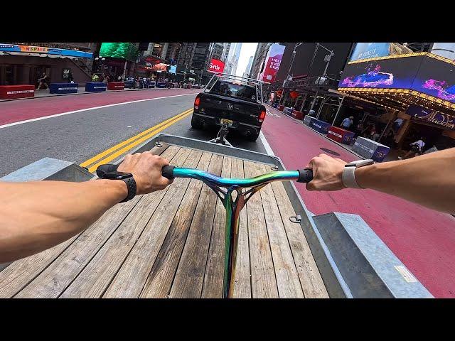 Full Speed Scooter Riding in NYC