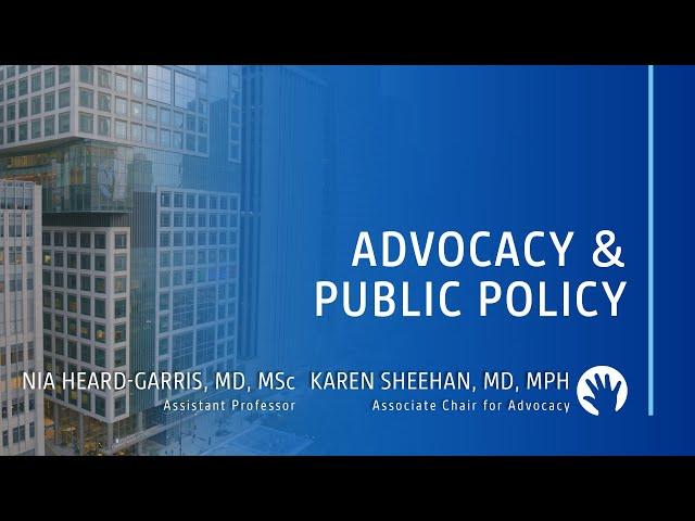 Advocacy & Public Policy at Lurie Children's