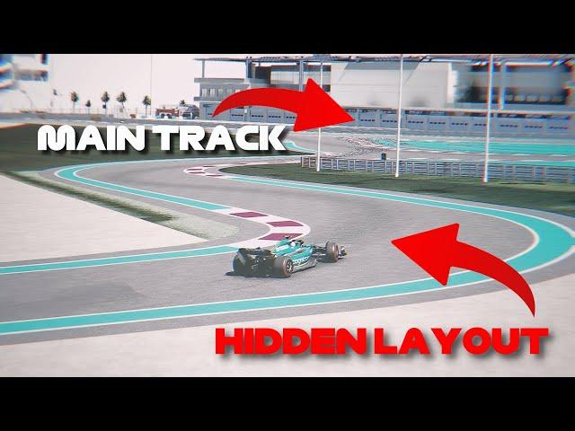 DRIVING ALL of the Abu Dhabi Track Layouts in an F1 2022 Car