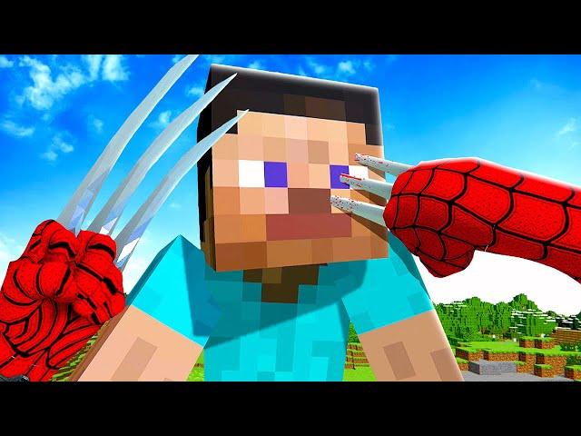 Torturing Minecraft STEVE with Claws - Bonelab VR Mods