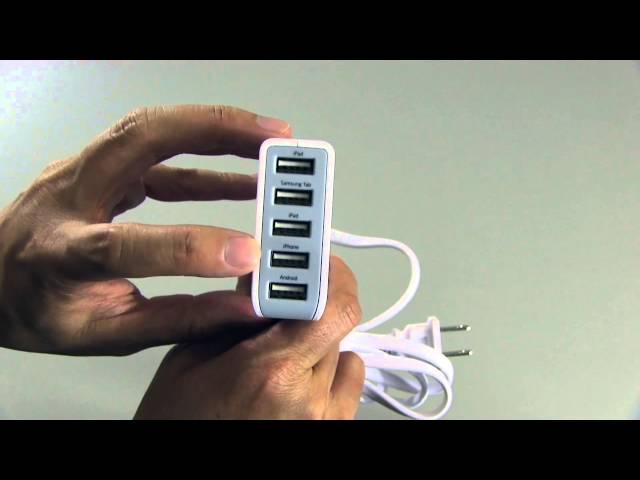 Reviewed- Photive 5 Port USB Charger