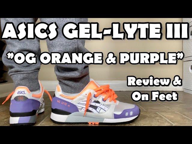 Asics Gel-Lyte III "OG Orange & Purple" Review & On Feet