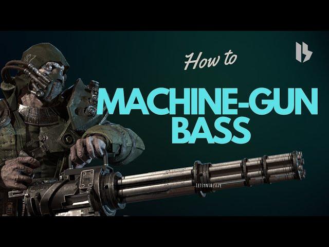 HOW TO MACHINE GUN BASS LIKE MARAUDA (MASTADON), TEAROUT DUBSTEP