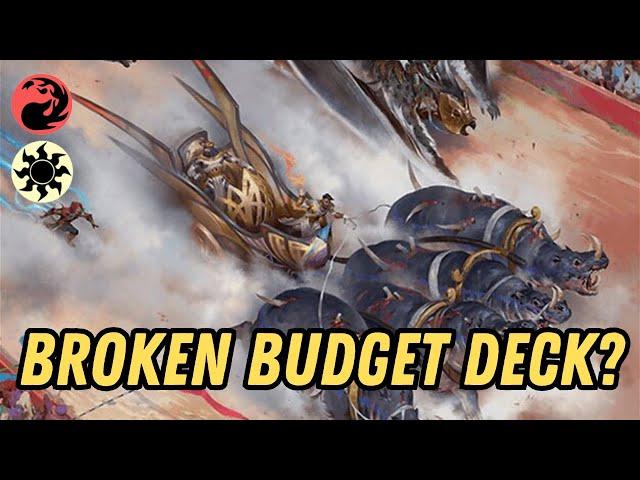 Push the Limit ZERO RARES Budget Combo!  Aetherdrift Standard MTG Arena.