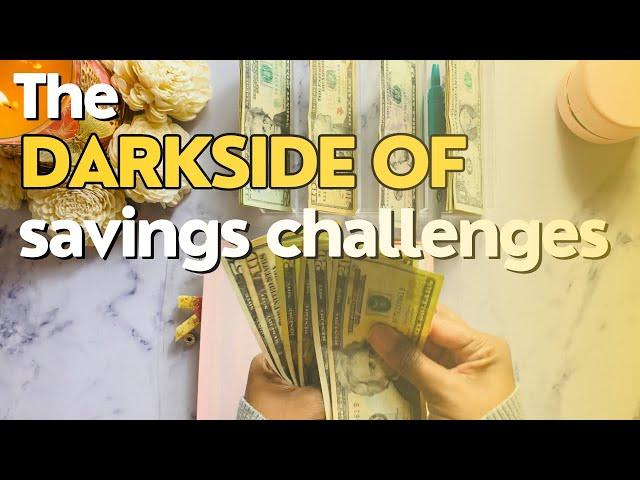 3 Cons to Savings Challenges | Why savings challenges aren't always a good thing #savingschallenge