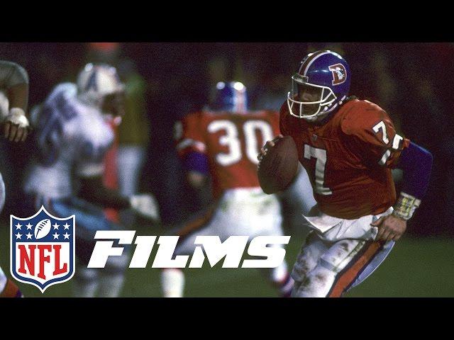 #2 John Elway Leads "The Drive" | NFL Films | Top 10 Playoff Finishes