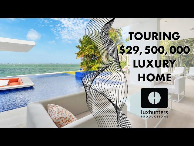 Touring a $29,500,00 Luxury Waterfront Home