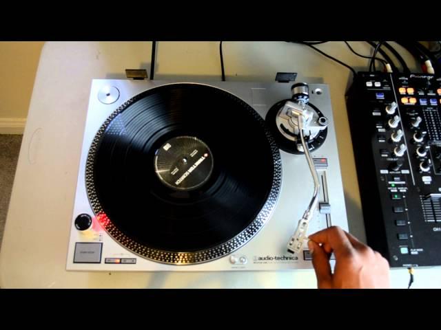 Audio-Technica AT-LP120-USB Professional Vinyl DJ Turntable HD-Video Review