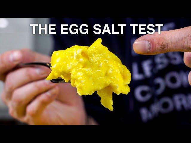 the SCRAMBLED EGG SALT test