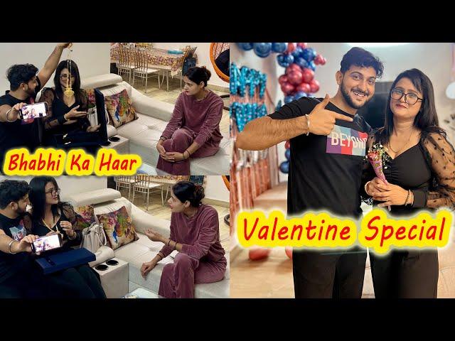 Valentine Pe Girlfriend Ko Diya Bhabhi Ka Gold Haar | Vinay Thakur Vlogs