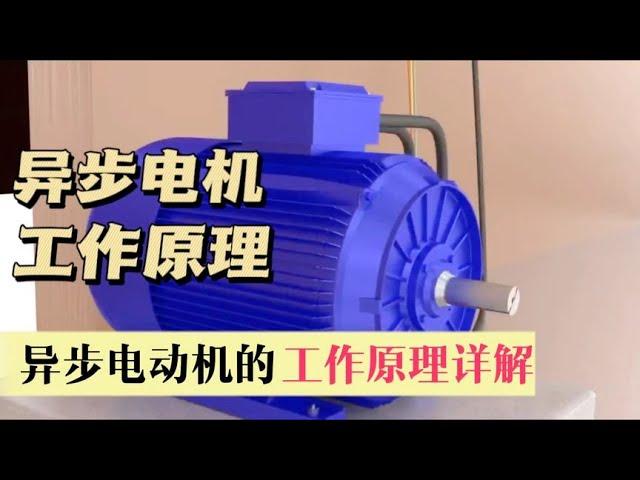 3D动画揭秘三相异步电动机的工作原理