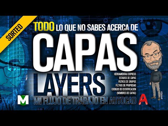 ️CAPAS (LAYERS) en AutoCAD | Necesitas saber ESTO! Propiedades configurar layer 2018 2019 2020 2021