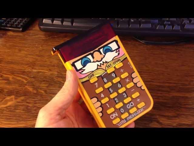 "Little Professor" by Texas Instruments