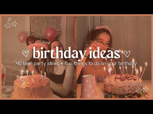 teen birthday ideas | 33 party + activity ideas