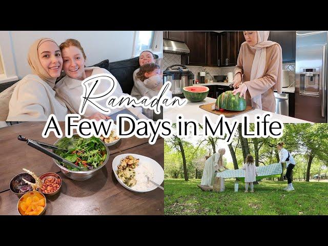 First Week of Ramadan Vlog! Make Iftar with Me & Family Time