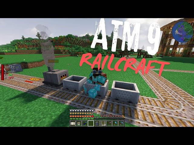 Minecraft ATM 9: Basically a Railcraft Tutorial