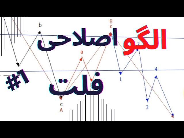 آموزش تحلیل تکنیکال-آموزش الگوی اصلاحی فلت-قسمت اول|flat pattern in technical analysis