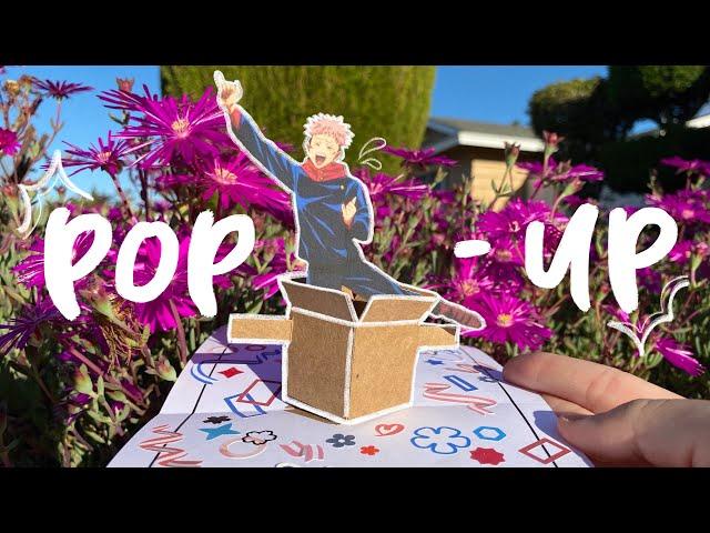 TUTORIAL | Itadori Yuji Pop Up Box Card