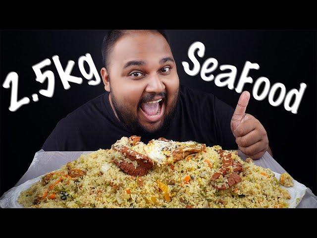 ralla beach special seafood mix wennappuwa | sri lankan food | chama