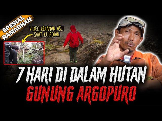 FIX INI HOROR BANGET !! 7 HARI DI DALAM HUTAN GUNUNG ARGOPURO W/ Sugi