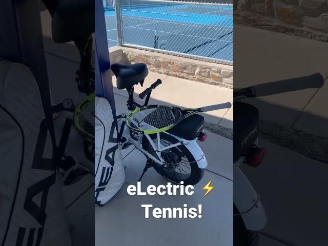 eLectric ️ Tennis #foldingbike #ebike #electricalbike #foldableebike #eletricbike