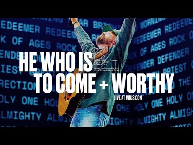 Cody Carnes - He Who Is To Come + Worthy (Live at Vous Con)