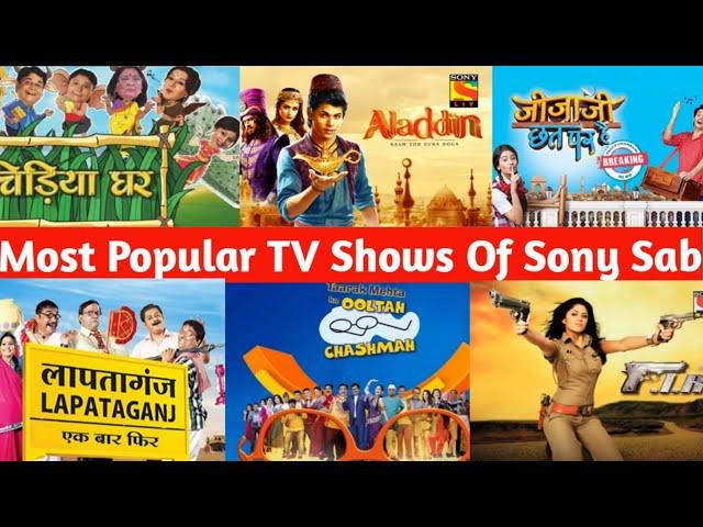 top 20 most popular tv shows of sony sab l Best shows of Sony sab of all time l TMKOC l Baalveer