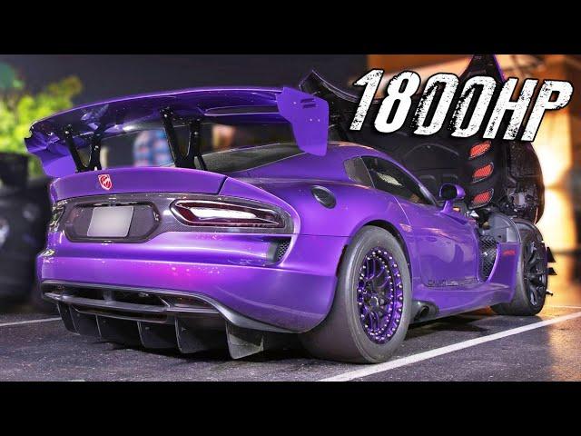 200MPH Street Racing - Turbo Vipers vs H2 Bike, Supra, Huracan