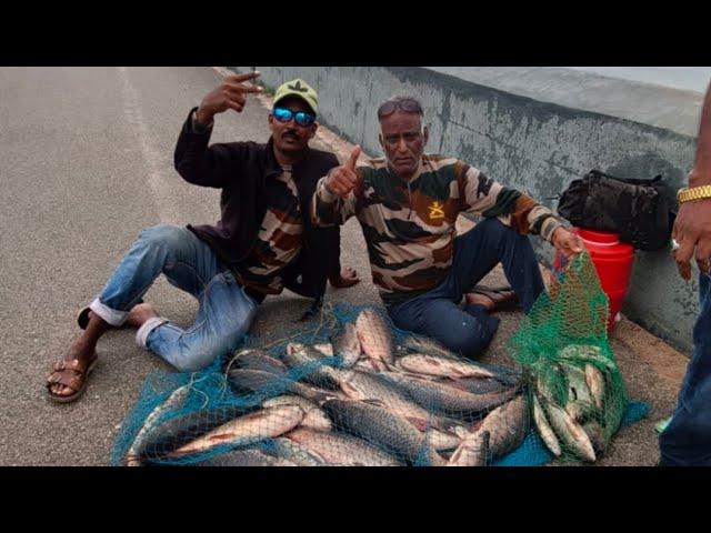 feeder fishing videos | rohu machhali pakdana | konda pochamma dam | like share comment