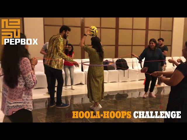 'Hoola Hoops Challenge ' | Pep Games | "PEPBOX" Team Building & Employee Engagement