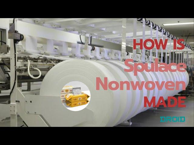 Wet wipes raw material: Spunlace nonwoven for wet wipes (production process)| Droid Group