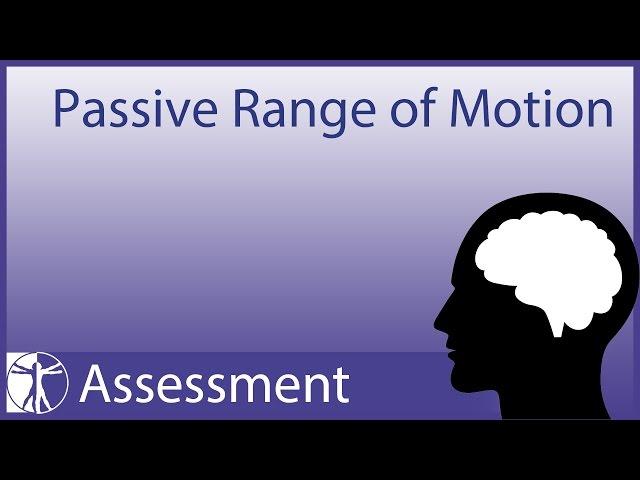 Passive Range of Motion