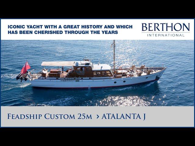 Feadship Custom 25m (ATALANTA J), with Sue Grant - Yacht for Sale - Berthon International