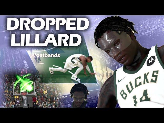 NBA 2K25 Starting 5 - Dropped Lillard 4th QTR Comeback!